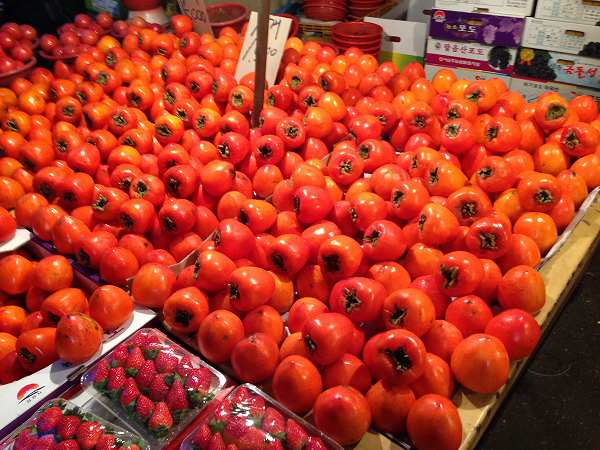 韓国 柿