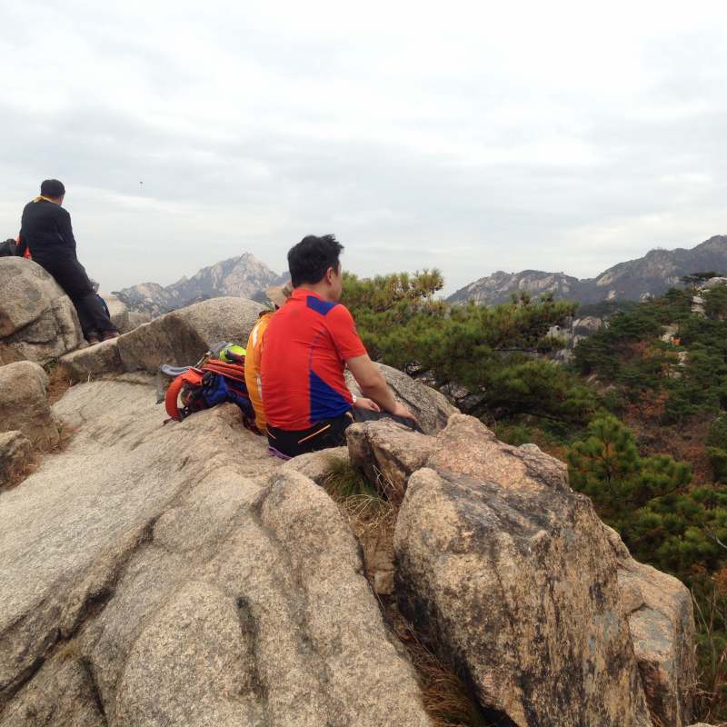 韓国 登山