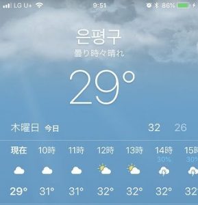 韓国の天気予報は当たらない その理由は