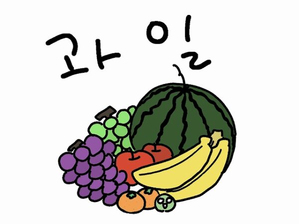 果物 韓国語